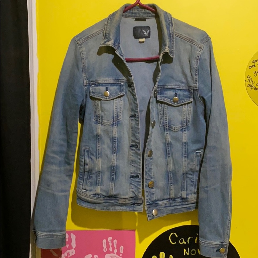 american eagle denim jacket